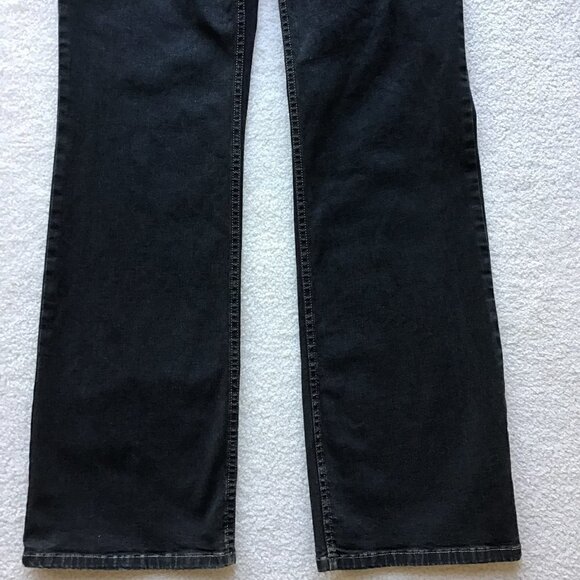 J. JILL BLACK STRETCH 2 BOOT CUT JEANS - Picture 6 of 8